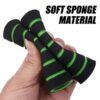 4pcs/Set Universal Grip Comfort Foam Handle Bar Motorcycle, Bicycle | motorcycle handle foam grip Anti-slip surface make more safety Soft and comfortable handle bar grip Fit bike straight grips fr Material: Sponge Quantity:  4 Pcs sets - Image 6