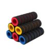4pcs/Set Universal Grip Comfort Foam Handle Bar Motorcycle, Bicycle | motorcycle handle foam grip Anti-slip surface make more safety Soft and comfortable handle bar grip Fit bike straight grips fr Material: Sponge Quantity:  4 Pcs sets - Image 3
